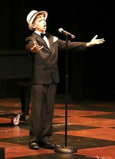 Sheridan Archbold on stage