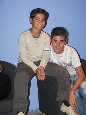 Abraham and Tony Mateo Abraham and Tony Mateo