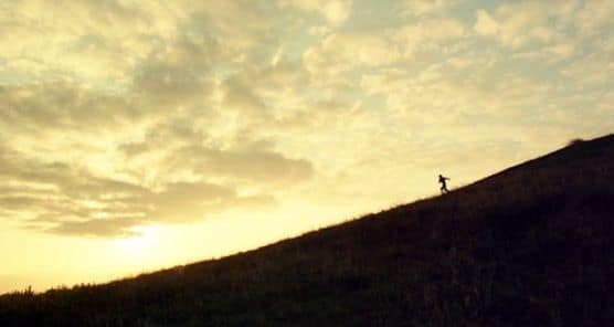 Scene from George Ovashvili`s film The Other Side