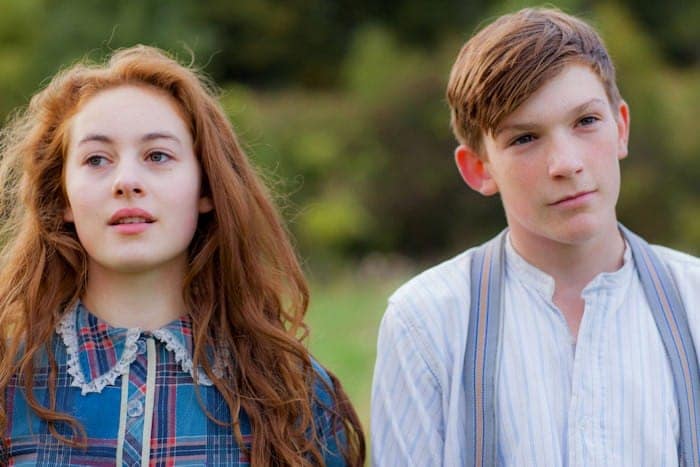 Archie Cox and Ruby Ashbourne Serkis as Loll and Rosie , Cider with Rosie (Photo: BBC/Origin/Laurence Cendrowicz)